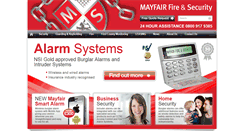 Desktop Screenshot of mayfairsecurity.co.uk