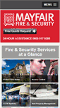 Mobile Screenshot of mayfairsecurity.co.uk